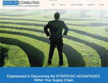 Tablet Screenshot of eidolon-consulting.com